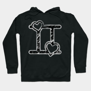 Heart Gemini Hoodie